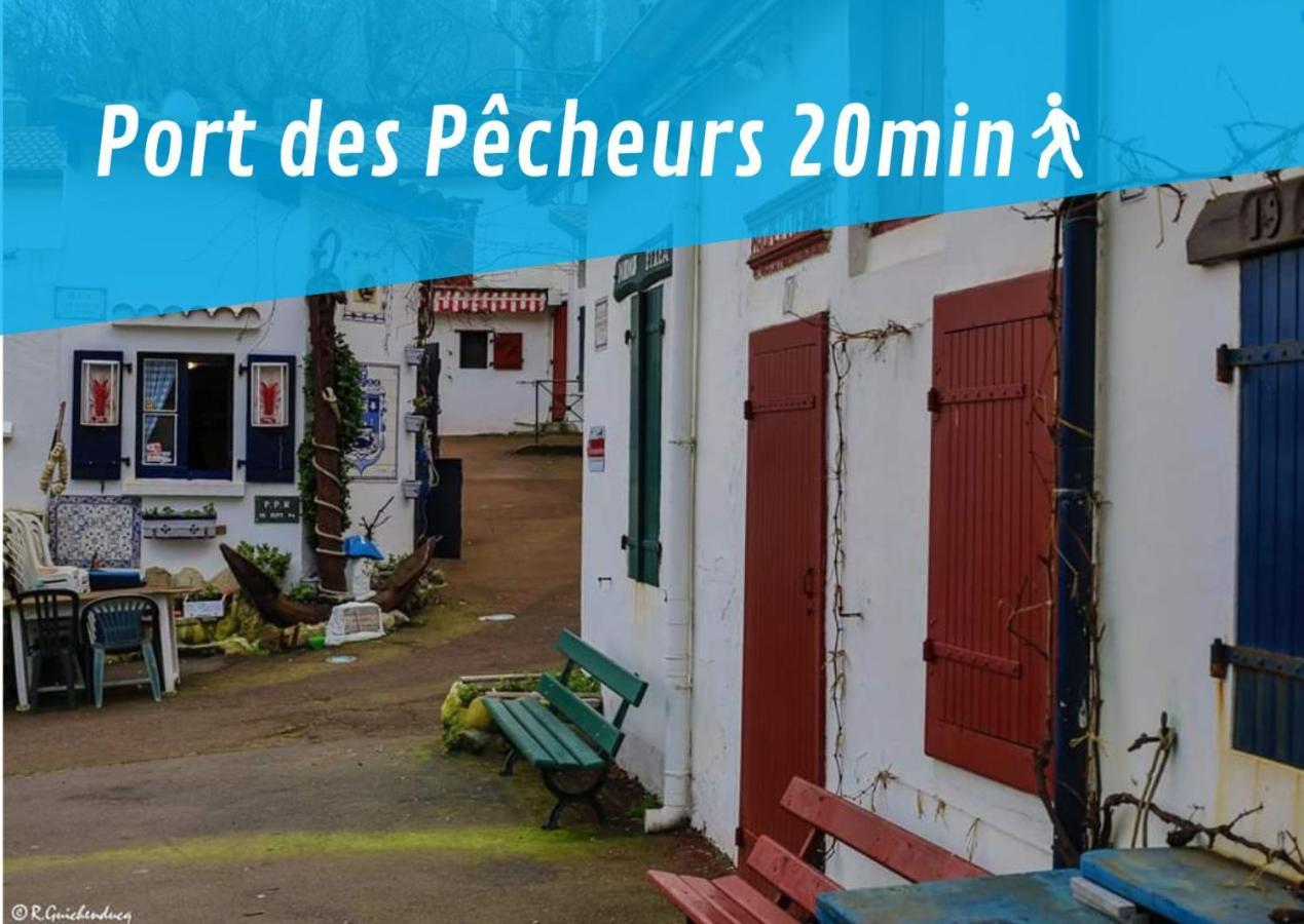 Lalanne Btz, Duplex Jardinet Pres De La Plage Μπιαρίτζ Εξωτερικό φωτογραφία